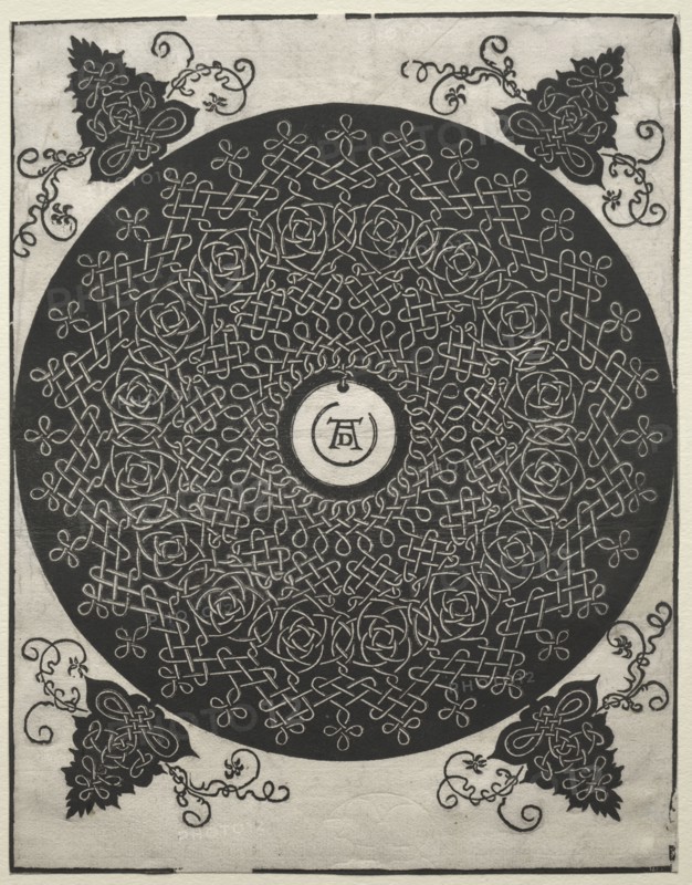 Third Knot. Albrecht Dürer (German, 1471-1528). Woodcut
