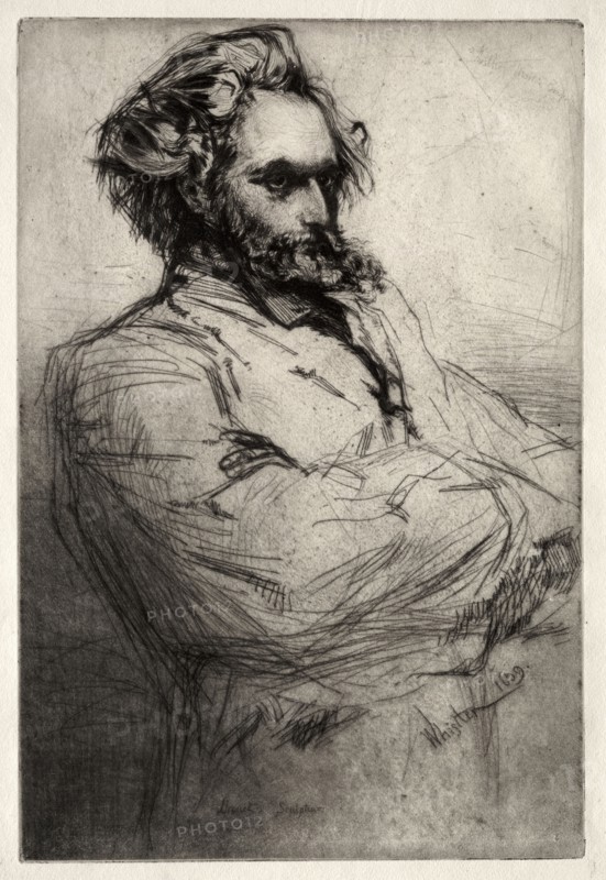 Drouet, 1859. James McNeill Whistler (American, 1834-1903). Etching