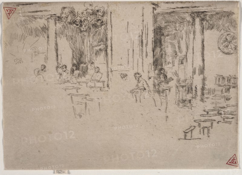Church, Brussels. James McNeill Whistler (American, 1834-1903). Etching