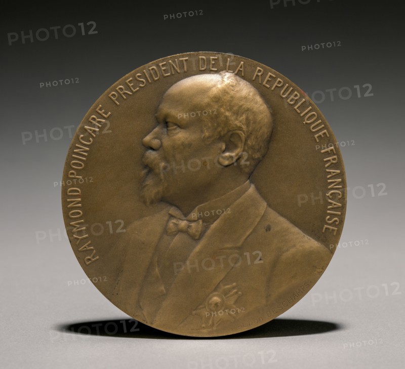 Poincarè Medal (obverse), 1900s. Léon Julien Deschamps (French, 1860-1928). Bronze; diameter: 7 cm (2 3/4 in.).
