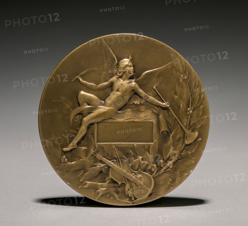 Medal (reverse), 1900s. Marie Alexandre Lucien Coudray (French, 1864-1932). Bronze; diameter: 6.9 cm (2 11/16 in.).
