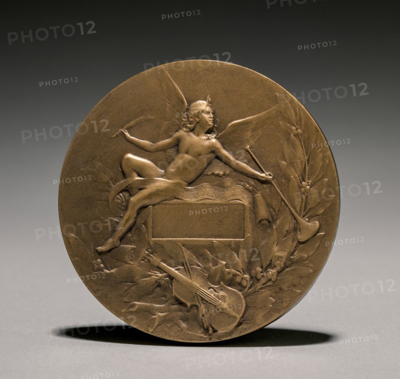 Medal (reverse), 1900s. Marie Alexandre Lucien Coudray (French, 1864-1932). Bronze; diameter: 6.9 cm (2 11/16 in.).