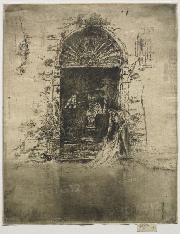 The Dyer. James McNeill Whistler (American, 1834-1903). Etching
