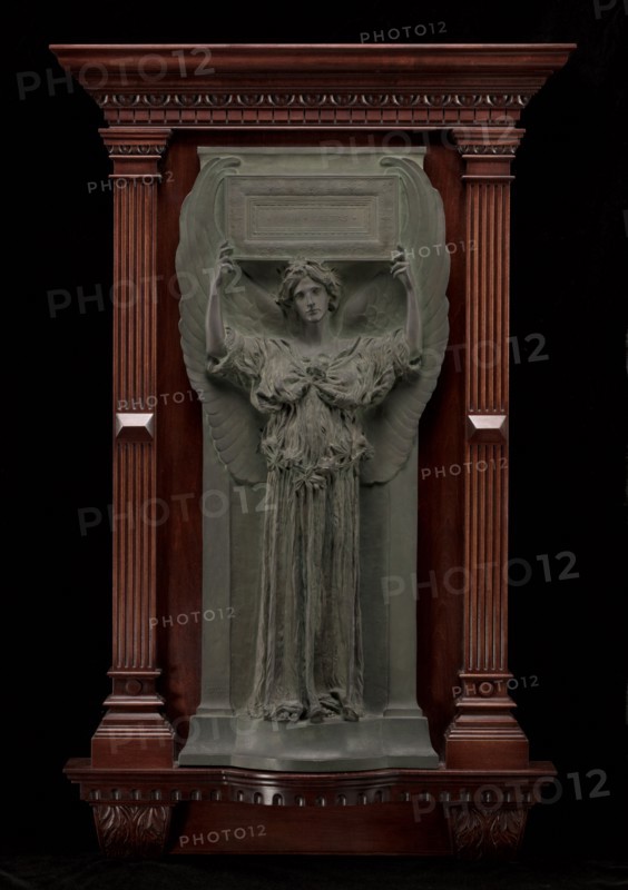 Amor Caritas, modeled 1898, cast after 1898. Augustus Saint-Gaudens (American, 1848-1907). Bronze; overall: 101 x 45.2 cm (39 3/4 x 17 13/16 in.).