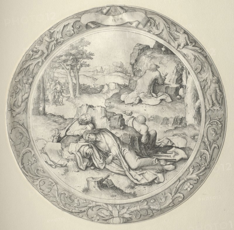 The Round Passion, 1509. Lucas van Leyden (Dutch, 1494-1533). Engraving