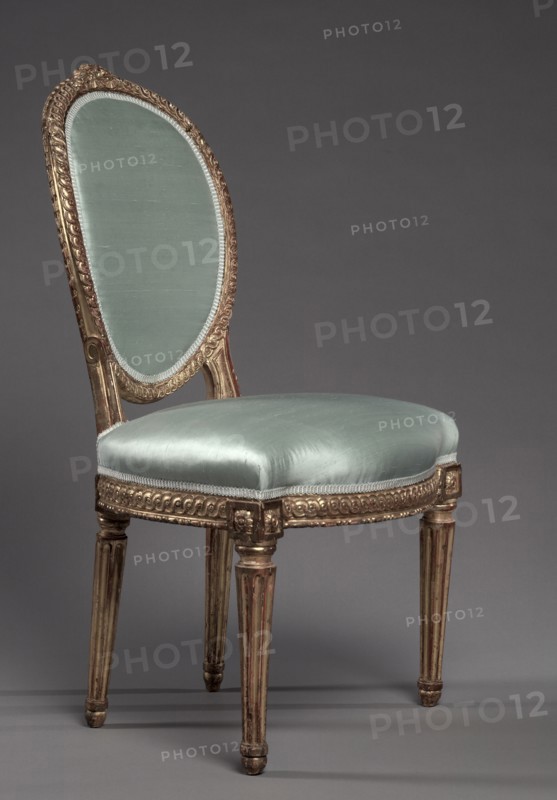 Side Chair, 1700s. Jean Baptiste fils Lelarge (French, 1743-1802). Gilded wood; overall: 90.2 x 51.5 x 54 cm (35 1/2 x 20 1/4 x 21 1/4 in.).