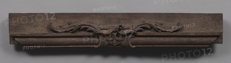 Panel, 1715-1723. France, Regency Period, 18th Century. Wood; overall: 12.8 x 77.5 cm (5 1/16 x 30 1/2 in.).