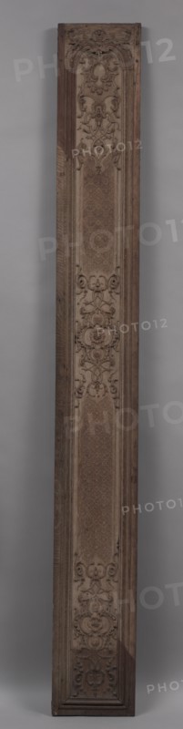 Panel, 1715-1723. France, Regency Period, 18th Century. Wood; overall: 266.7 x 31.8 cm (105 x 12 1/2 in.).