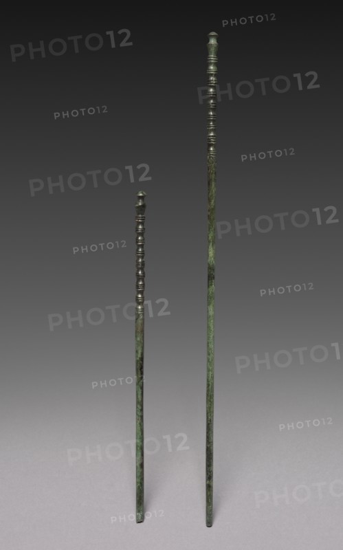 Chop Stick (pair), 920 - 1392. Korea, Korai Period (10th - 14th century). Bronze; overall: 20.3 cm (8 in.).