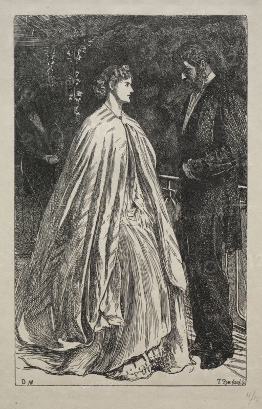 Two to One on the Major, 1866. George Louis Palmella Busson Du Maurier (British, 1834-1896). Wood engraving