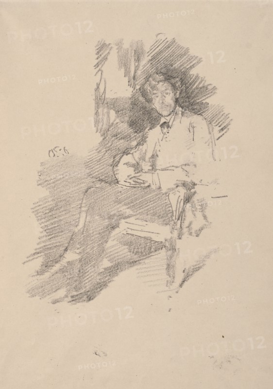 Walter Sickert, 1895. James McNeill Whistler (American, 1834-1903). Lithograph