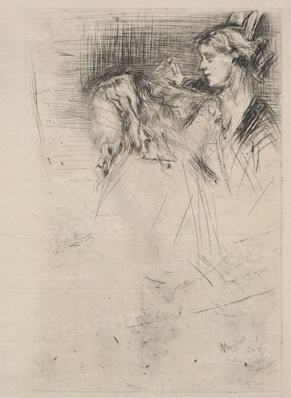 The Toilet, 1863. James McNeill Whistler (American, 1834-1903). Drypoint