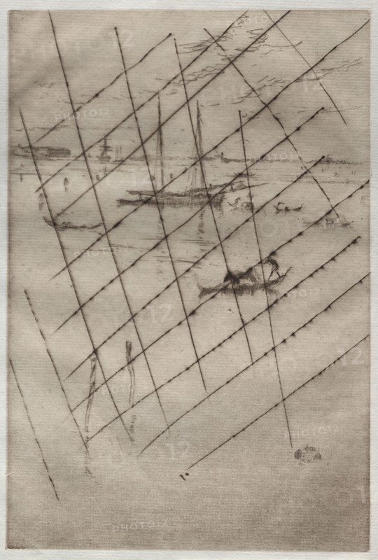 The Little Lagoon, 1880. James McNeill Whistler (American, 1834-1903). Etching