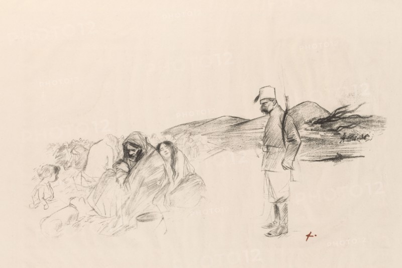 In Greece. Jean Louis Forain (French, 1852-1931). Lithograph