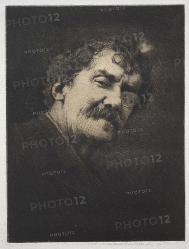 James MacNeill Whistler. Mortimer Menpes (British, 1860-1938). Drypoint