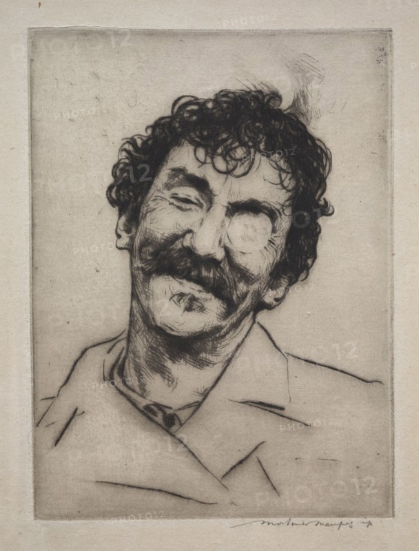 James MacNeill Whistler. Mortimer Menpes (British, 1860-1938). Drypoint