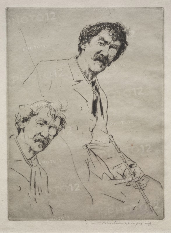 James MacNeill Whistler. Mortimer Menpes (British, 1860-1938). Drypoint