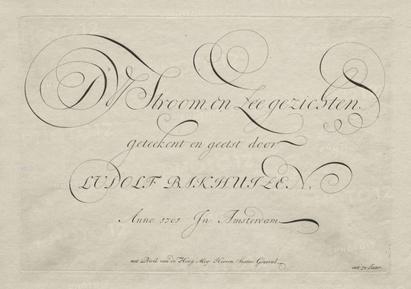 The River IJ and Seascapes: The River IJ and Seascapes, 1701. Ludolf Backhuysen (Dutch, 1631-1708), Ludolf Backhuysen (Dutch, 1631-1708). Set of 10 prints plus title page