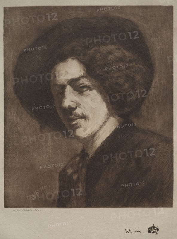 James McNeil Whistler. Henri Charles Guérard (French, 1846-1897). Etching