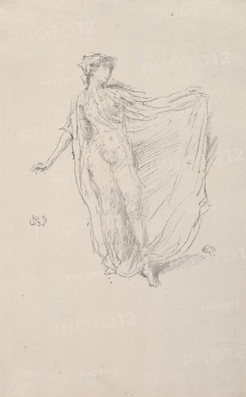 The Dancing Girl, 1890. James McNeill Whistler (American, 1834-1903). Lithograph