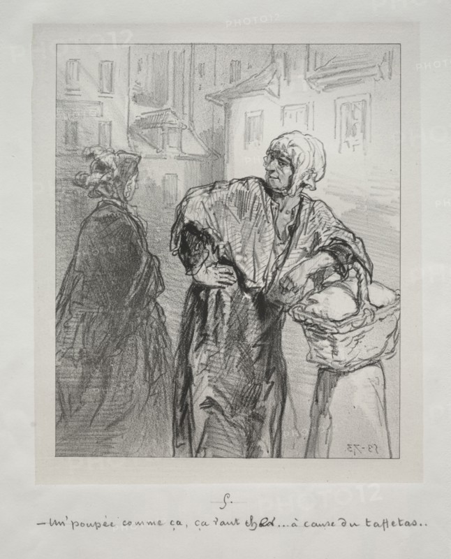 Les Petite Mordont. Paul Gavarni (French, 1804-1866). Lithograph