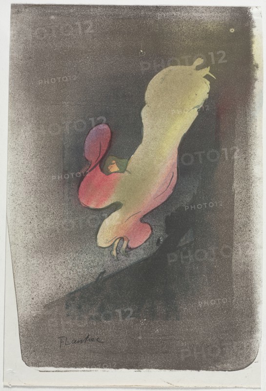 Miss Loïe Fuller, 1893. Henri de Toulouse-Lautrec (French, 1864-1901). Color lithograph; image: 37.9 x 25.7 cm (14 15/16 x 10 1/8 in.)