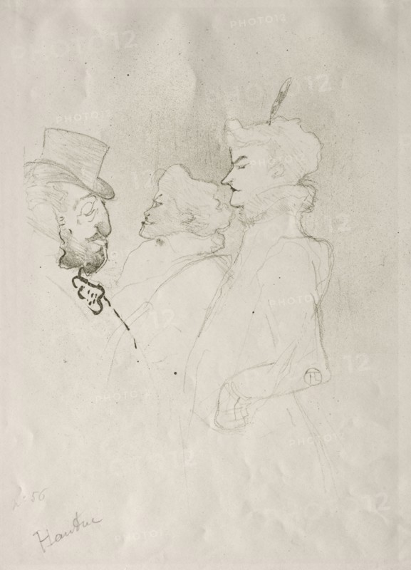 Why Not?  Once Does Not Constitute a Habit, 1893. Henri de Toulouse-Lautrec (French, 1864-1901). Lithograph