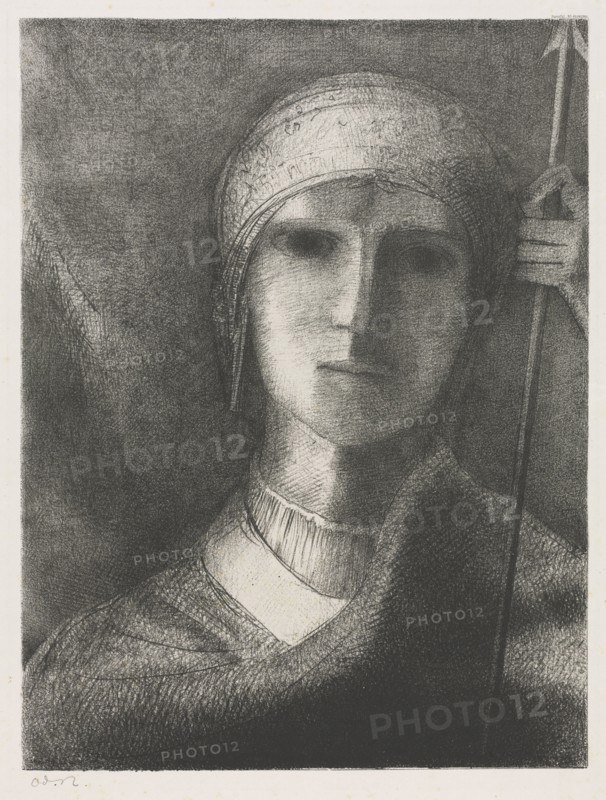 Parsifal. Odilon Redon (French, 1840-1916). Lithograph