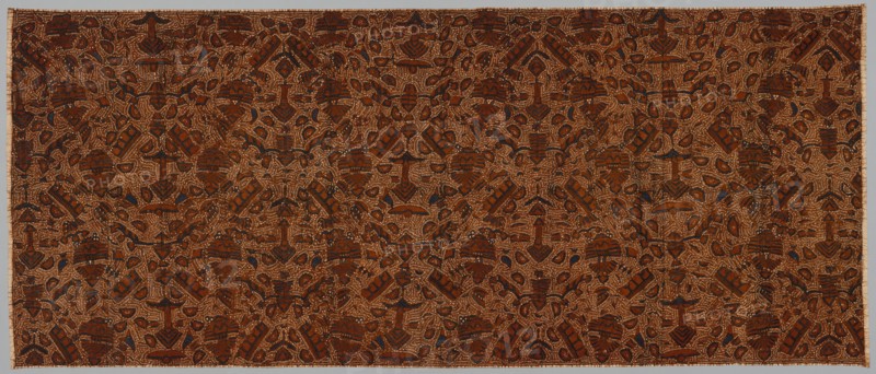 Waist Cloth (Kain Panjeng), 1800s - early 1900s. Indonesia, Central Java, 19th century - early 20th century. Batik; cotton; overall: 248.9 x 181.6 cm (98 x 71 1/2 in.)