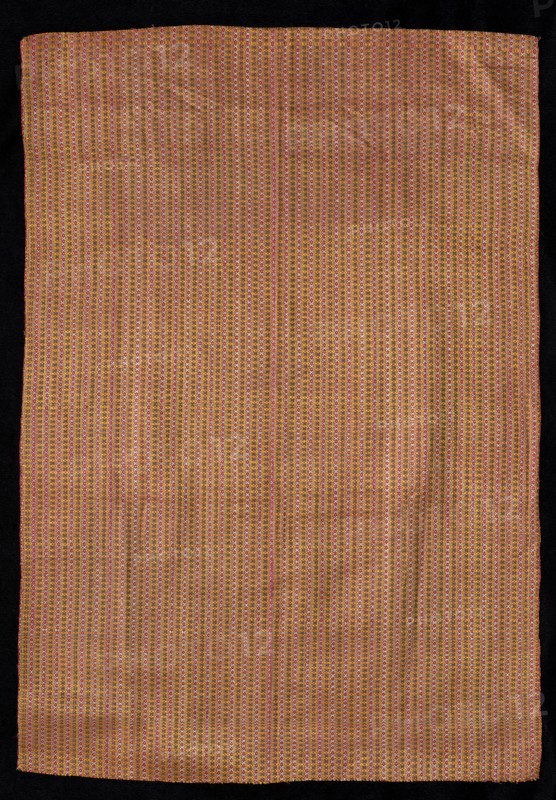 Fragment, 1700s or 1800s. India, Surat, 18th or 19th century. Cotton and silk; overall: 57.2 x 38.1 cm (22 1/2 x 15 in.)