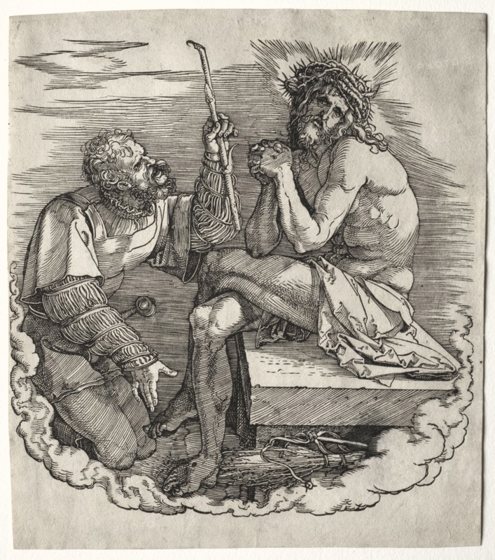 The Great Passion:  Title Page - Christ,  Man of Sorrows. Albrecht Dürer (German, 1471-1528). Woodcut
