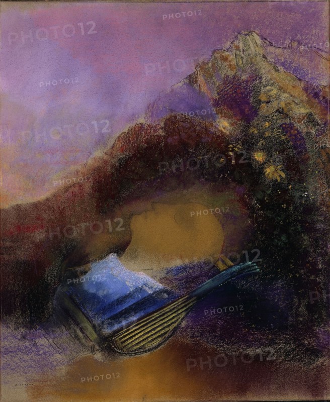 Orpheus, c. 1903-1910. Odilon Redon (French, 1840-1916). Pastel; sheet: 68.8 x 56.8 cm (27 1/16 x 22 3/8 in.).