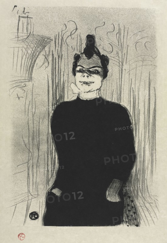 At the Gaieté Rochechouart:  Nicolle, 1893. Henri de Toulouse-Lautrec (French, 1864-1901). Lithograph