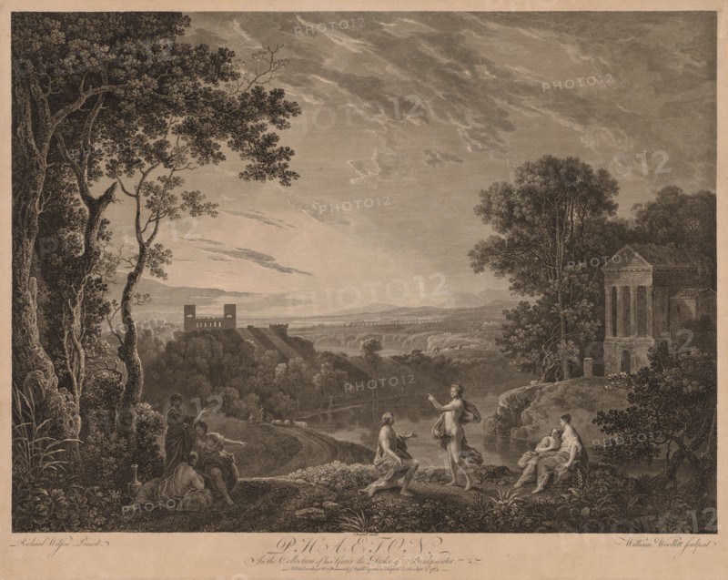 Phaeton, 1763. William Woollett (British, 1735-1785). Engraving