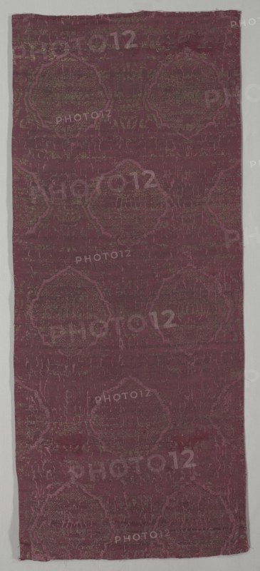 Textile Fragment, 1500s (probably). Italy, 16th century (probably). Plain compound satin; silk and metal thread; overall: 130.8 x 56.8 cm (51 1/2 x 22 3/8 in.)