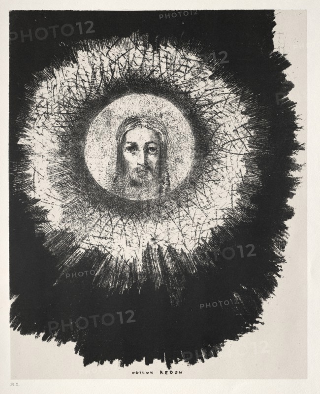 The Temptation of St. Anthony, 1888. Odilon Redon (French, 1840-1916). Lithograph