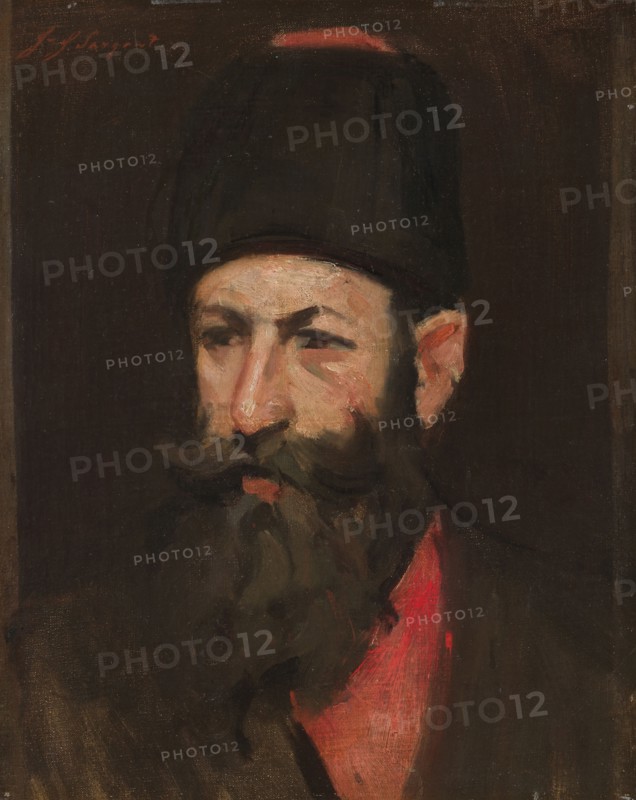 The Cossack, undated. Imitator of John Singer Sargent (American, 1856-1925). Oil on canvas; unframed: 46.1 x 37.3 cm (18 1/8 x 14 11/16 in.).