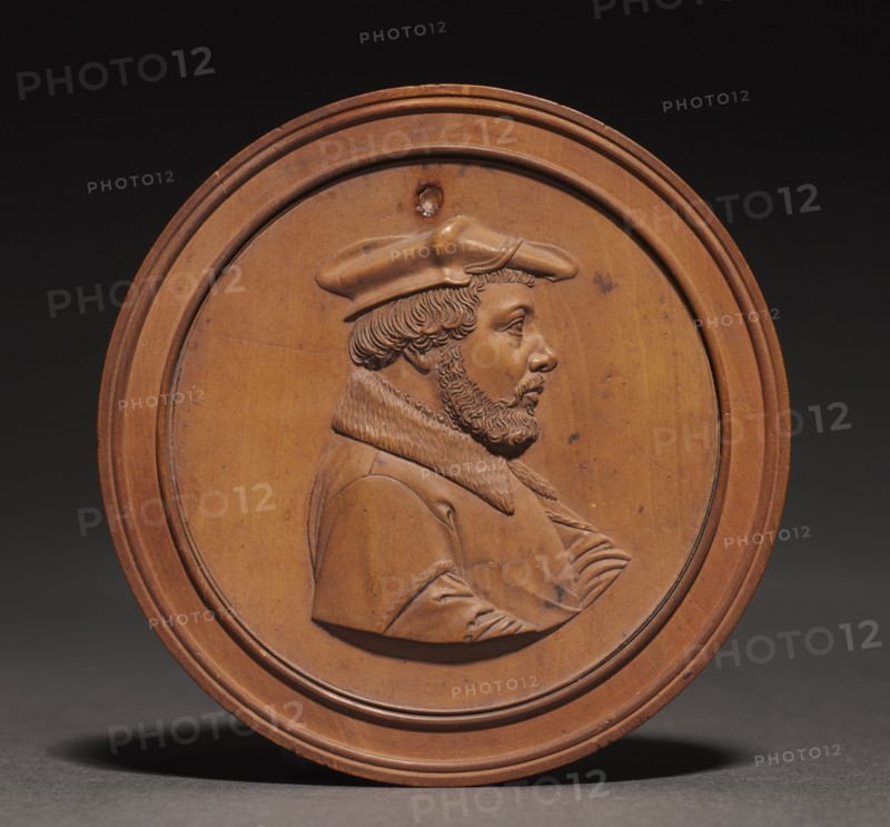 Portrait of a Man, 1527-1546. Friedrich Hagenauer (German, 1490/150-aft 1546). Boxwood                      ; diameter: 7.4 cm (2 15/16 in.).