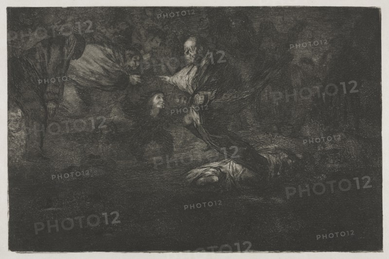 The Proverbs: God Creates Them and They Join Up Together, 1864. Francisco de Goya (Spanish, 1746-1828). Etching and aquatint