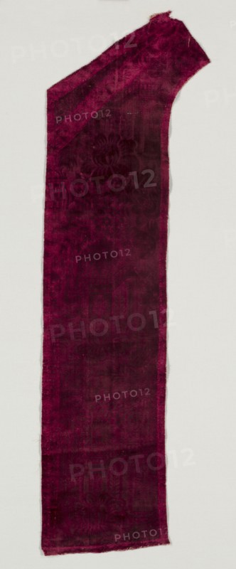 Fragments of a Chasuble, 1600s. Italy, 17th century. Velvet; overall: 99 x 30 cm (39 x 11 13/16 in.)