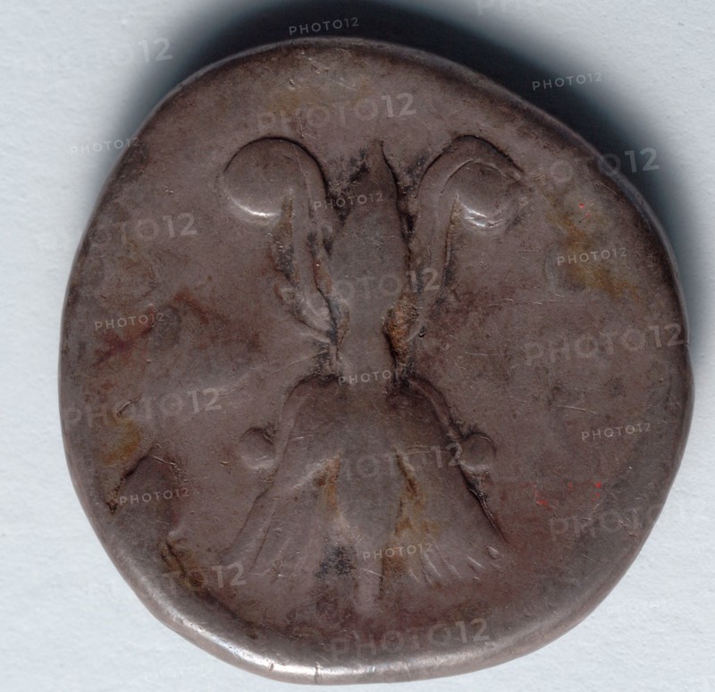 Stater: Fulmen with Wings at one end and Volutes at other (reverse), 471-421 BC. Greece, 5th century BC. Silver; overall: 2.4 cm (15/16 in.).