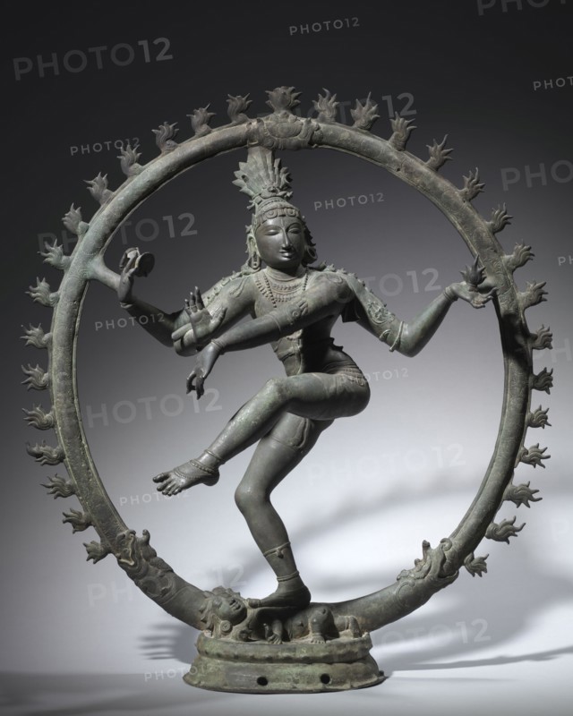 Nataraja, Shiva as the Lord of Dance, 1000s. South India, Tamil Nadu, Chola period (900-13th Century). Bronze; overall: 113 x 102 x 30 cm (44 1/2 x 40 3/16 x 11 13/16 in.); base: 35 x 24 cm (13 3/4 x 9 7/16 in.).