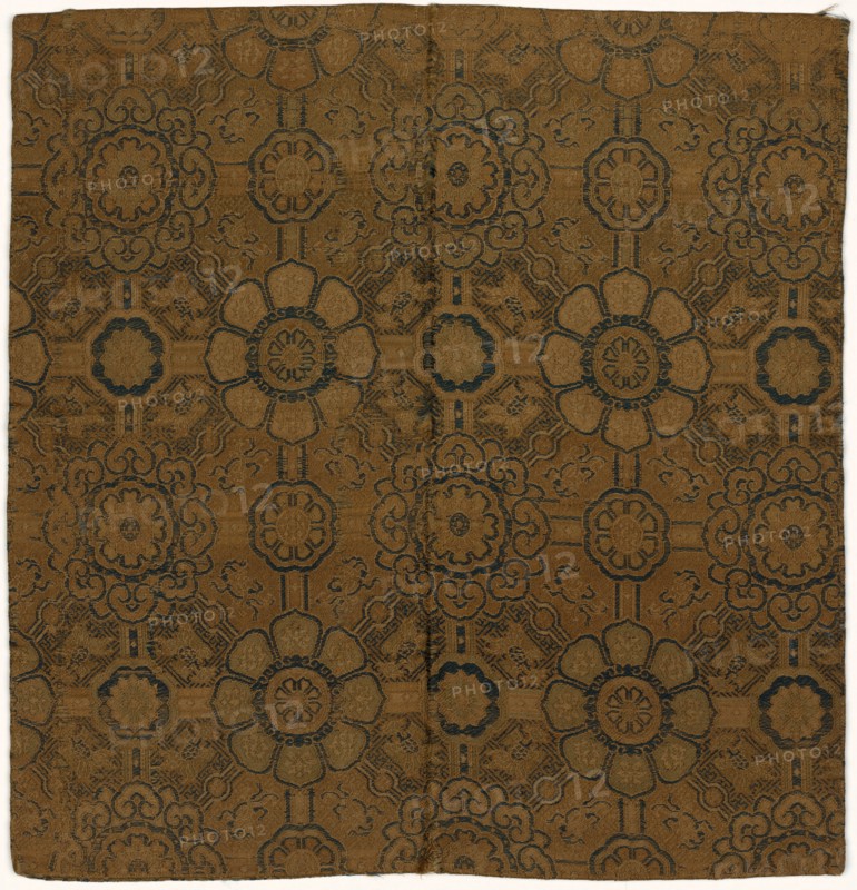 Silk Square used in Tea Ceremony, 1700s-1800s. Japan, 18th-19th century. Silk; average: 28 x 28.6 cm (11 x 11 1/4 in.).