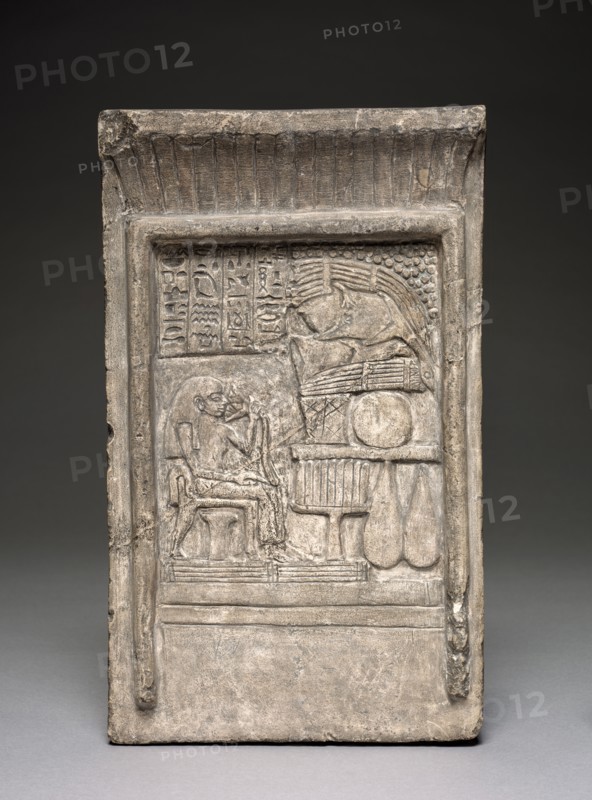 Stele of Hetpet, 1980-1801 BC. Egypt, Middle Kingdom, Dynasty 12. Limestone; overall: 34.2 x 20 x 6 cm (13 7/16 x 7 7/8 x 2 3/8 in.).