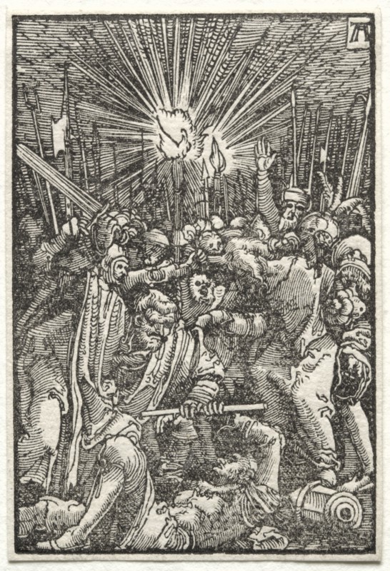 The Fall and Redemption of Man: Christ taken captive, c. 1515. Albrecht Altdorfer (German, c. 1480-1538). Woodcut