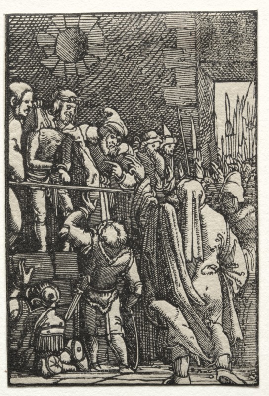 The Fall and Redemption of Man: Ecce Homo, c. 1515. Albrecht Altdorfer (German, c. 1480-1538). Woodcut