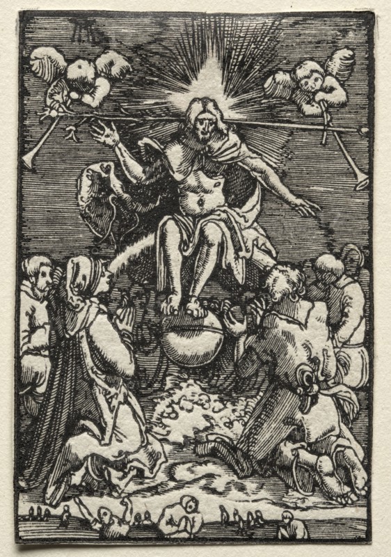 The Fall and Redemption of Man:  The Last Judgment, c. 1515. Albrecht Altdorfer (German, c. 1480-1538). Woodcut