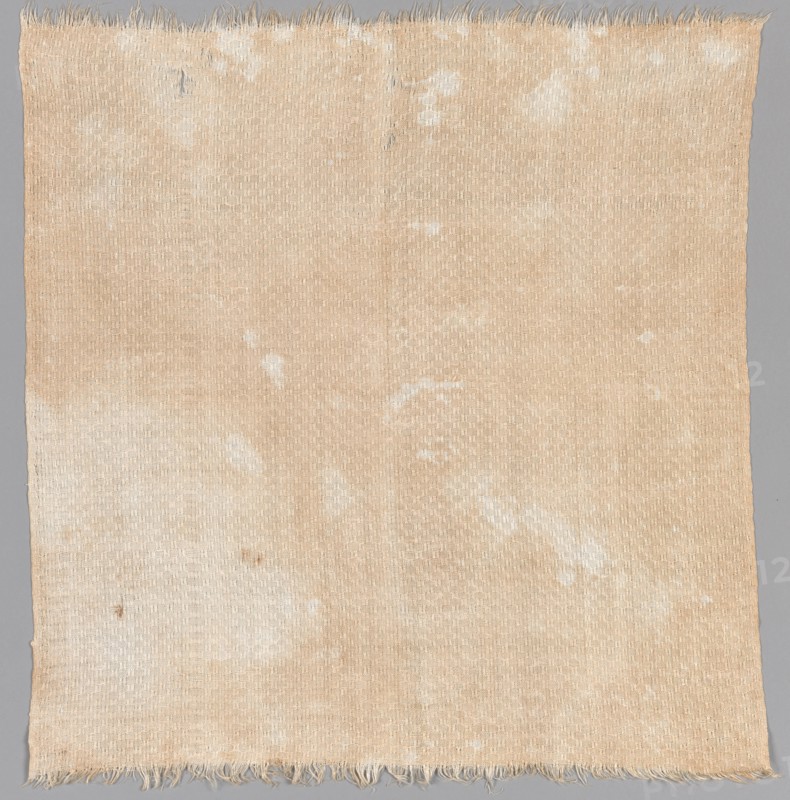 White Linen Piece, c. 1800. America, Connecticut, early 19th Century. Linen; average: 48.3 x 45.1 cm (19 x 17 3/4 in.).