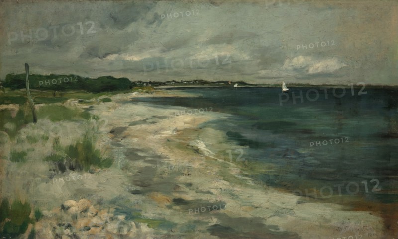 Storm Clouds, 1880. John Henry Twachtman (American, 1853-1902). Oil on canvas; unframed: 32 x 52.3 cm (12 5/8 x 20 9/16 in.).