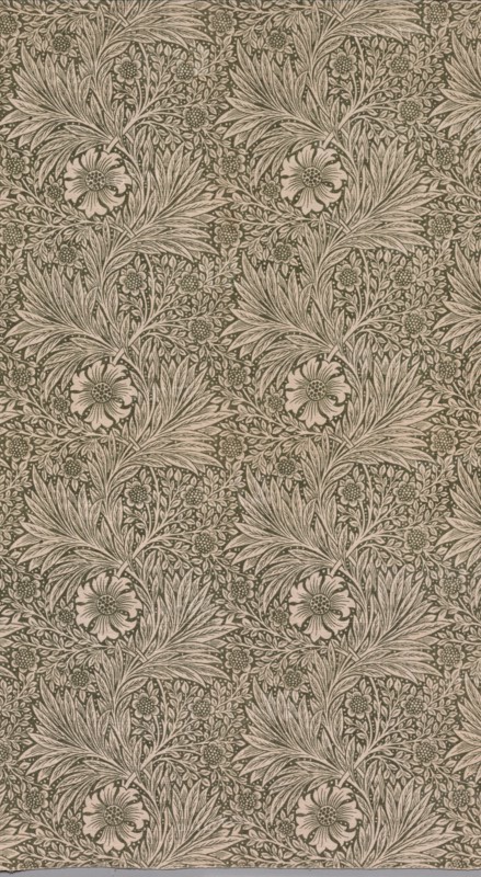 Marigold, 20th century. William Morris (British, 1834-1896). Plain weave cotton, printed; overall: 91.4 x 92.7 cm (36 x 36 1/2 in.)